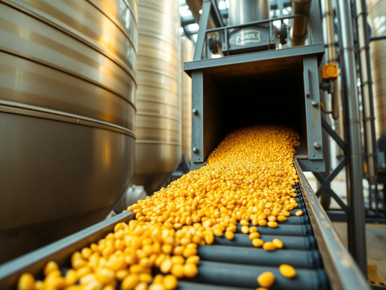 Corn & Grains — Feed-grade corn, wheat, barley and sorghum in bulk.