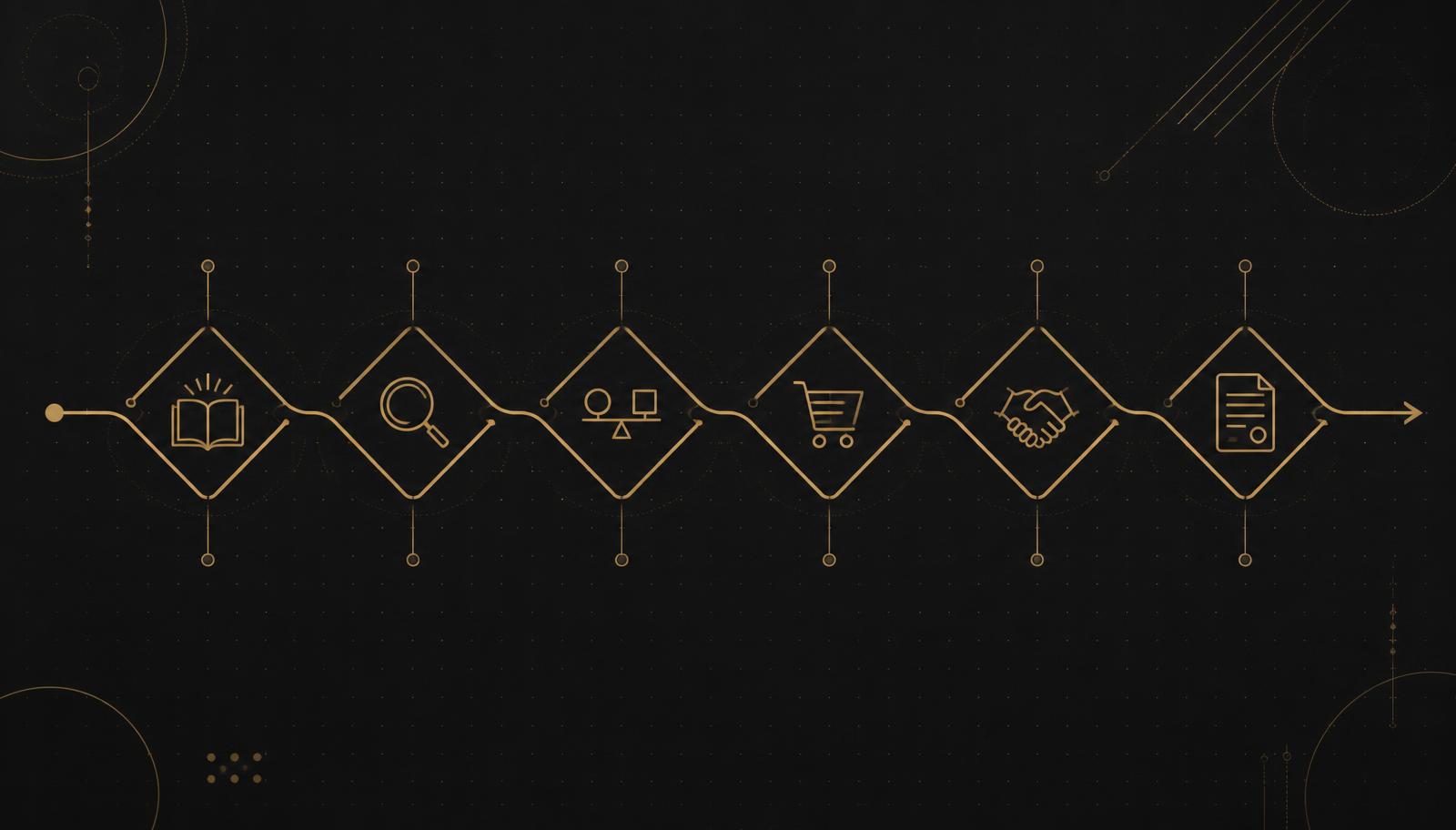 FeedMatch Group buyer journey from knowledge to structured enquiry