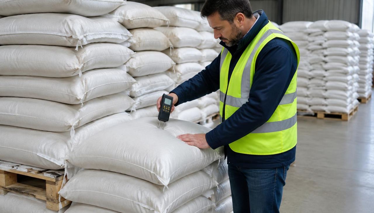 Feed quote comparison worksheet with columns for nutrient specification, moisture, pellet fines, delivery and payment terms