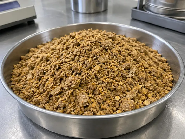 DDGS (Distillers Dried Grains with Solubles) — Illustrative product sample—not a verified shipment or formulation