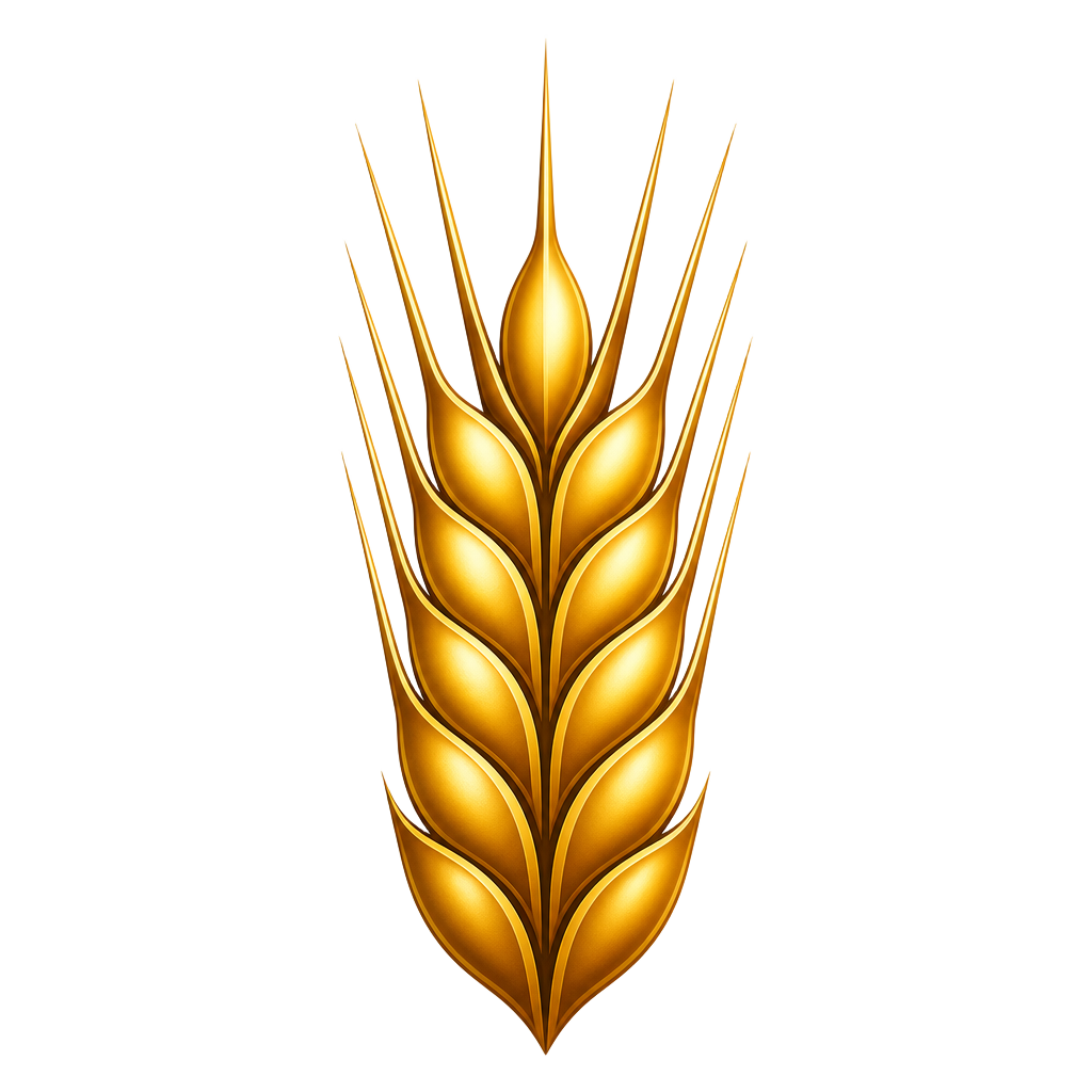 FeedMatch Group logo — wheat sheaf and interlocking chevrons emblem representing the independent animal feed procurement and ingredient intelligence platform